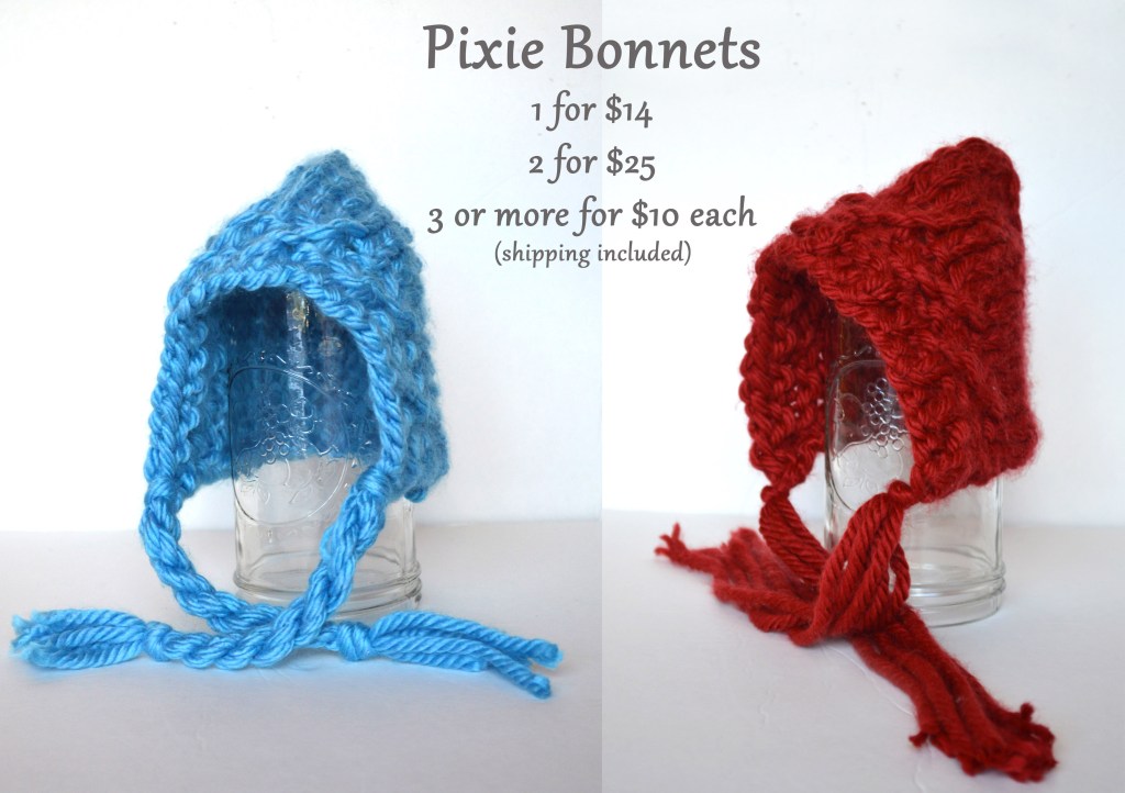 pixie bonnets
