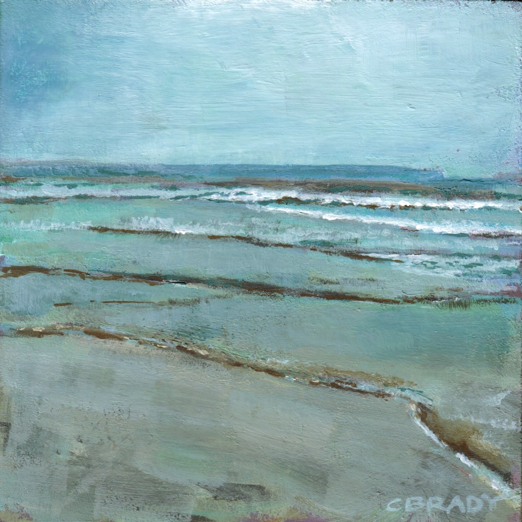 Salty Air #3 6X6 Acrylic on board